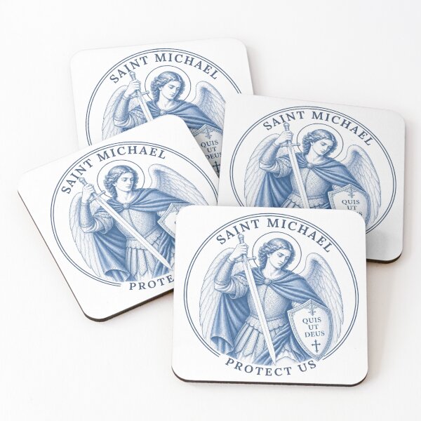 Item preview, St Michael Protect Us designed and sold by Birdsong Blessings.