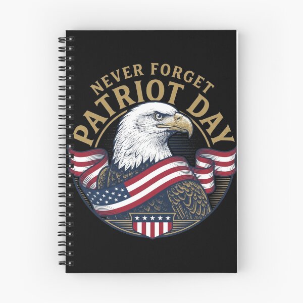 Item preview, Never Forget Patriot Day American Eagle Flag Memorial designed and sold by TeNovaStudio ⭐⭐⭐⭐⭐.