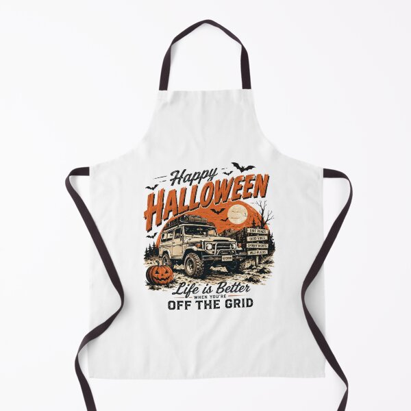 Item preview, Happy Halloween 4WD Off The Grid Australia Vintage Camping Adventure Outback designed and sold by Yellowriversss.