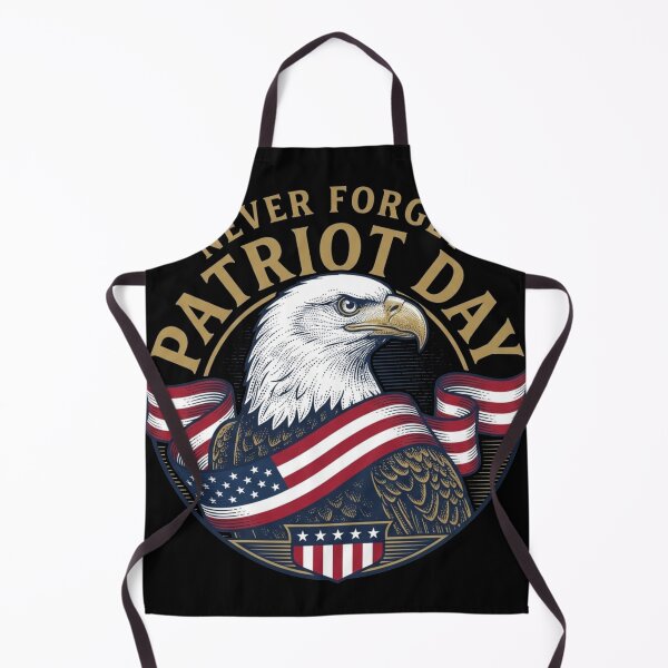 Item preview, Never Forget Patriot Day American Eagle Flag Memorial designed and sold by TeNovaStudio ⭐⭐⭐⭐⭐.