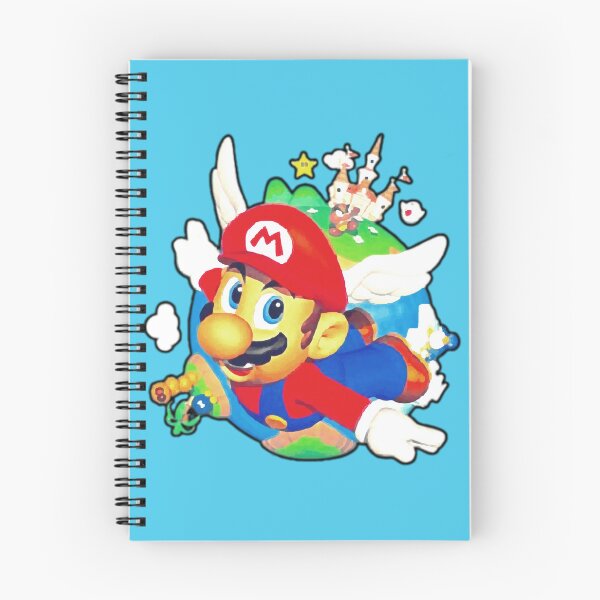 Artikelvorschau, Handbemaltes Super Mario 64 entworfen und verkauft von Lowfidesigns.