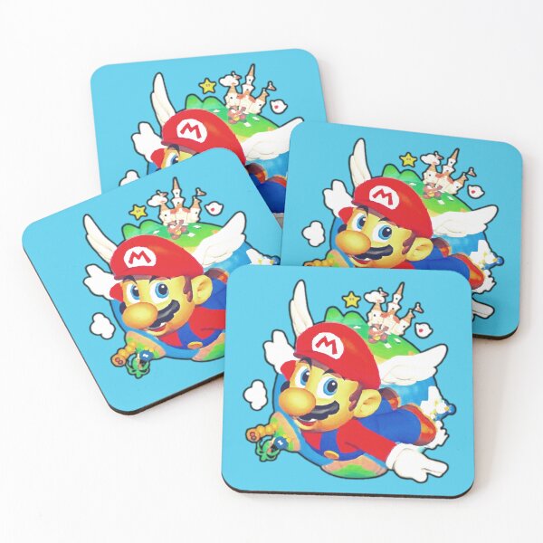 Item preview, Hand painted Super Mario 64  designed and sold by Lowfidesigns.