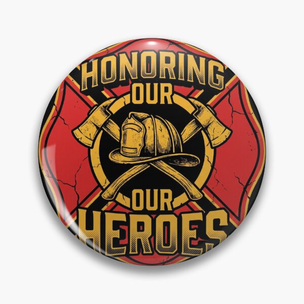 Item preview, Honoring Our Heroes Firefighter Maltese Cross Patriot Day designed and sold by TeNovaStudio ⭐⭐⭐⭐⭐.