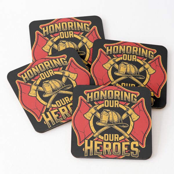 Item preview, Honoring Our Heroes Firefighter Maltese Cross Patriot Day designed and sold by TeNovaStudio ⭐⭐⭐⭐⭐.