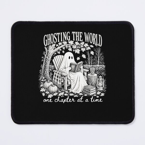 Item preview, Ghosting the World Cozy Fall Reading designed and sold by nojany.