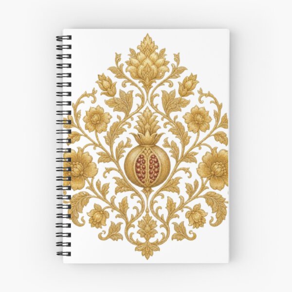 Item preview, Vintage Gold Damask Pomegranate Floral Pattern designed and sold by @VIRAT DESIGNER@.