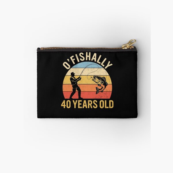 Item preview, O'Fishally 40 Years Old Fishing Retro designed and sold by cerima.