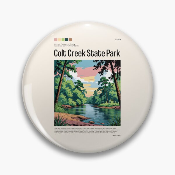 Item preview, Colt Creek State Park Poster (Florida), USA designed and sold by PinkandP.