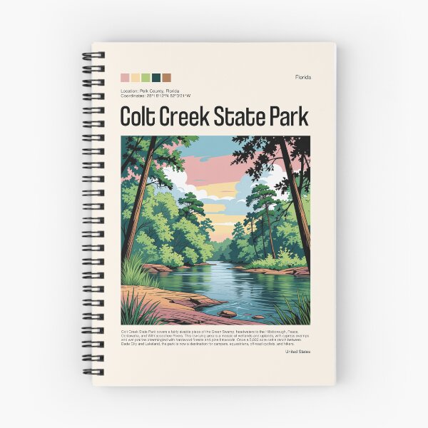 Item preview, Colt Creek State Park Poster (Florida), USA designed and sold by PinkandP.