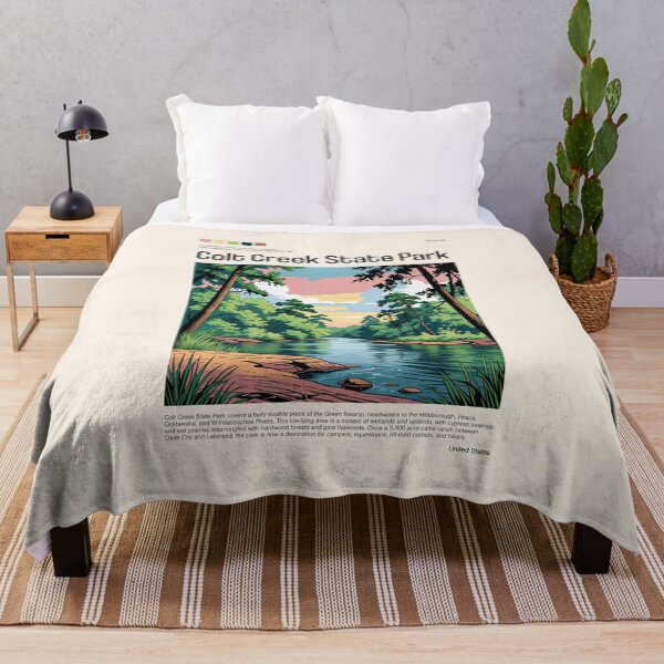 Item preview, Colt Creek State Park Poster (Florida), USA designed and sold by PinkandP.