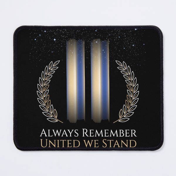 Item preview, Always Remember United We Stand Twin Towers Patriot Day 911 designed and sold by TeNovaStudio ⭐⭐⭐⭐⭐.