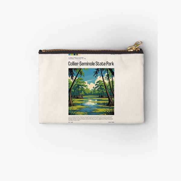 Item preview, Collier-Seminole State Park Poster (Florida), USA designed and sold by PinkandP.