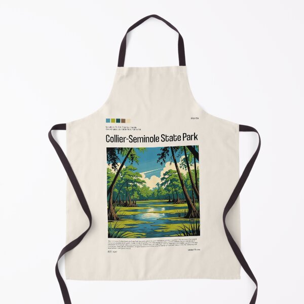 Item preview, Collier-Seminole State Park Poster (Florida), USA designed and sold by PinkandP.