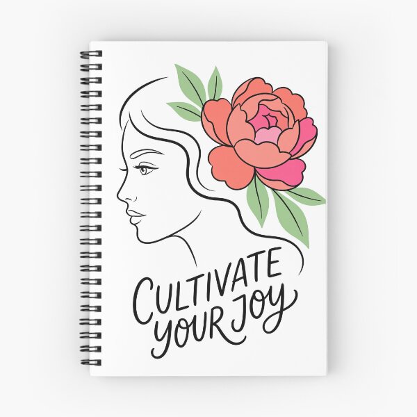 Item preview, Cultivate Your Joy Floral Woman Illustration designed and sold by mackartist.