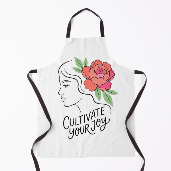 Item preview, Cultivate Your Joy Floral Woman Illustration designed and sold by mackartist.
