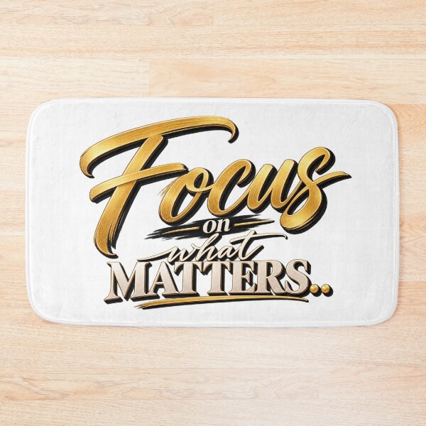 Item preview, Focus on What Matters designed and sold by bolaAura.