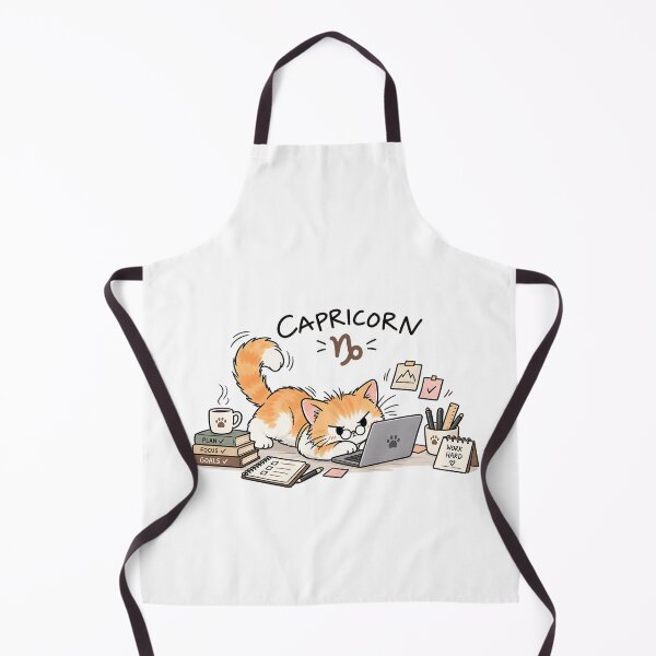 Item preview, Capricorn Cat – Work Hard, Stay Strong designed and sold by NucciCollective.