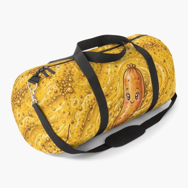 Item preview, Kawaii Sausage Swimming in Mustard designed and sold by m-y-A-I-A-R-T-.