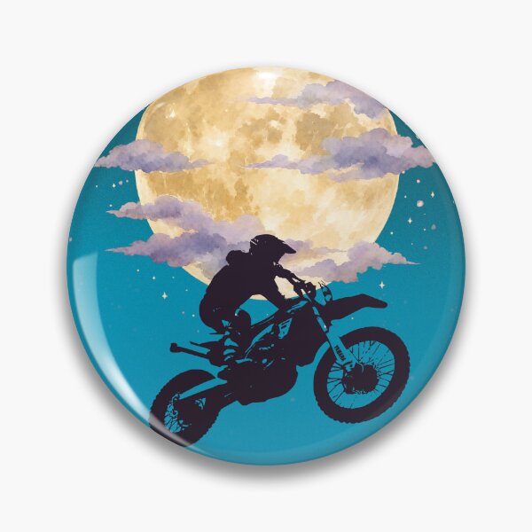 Item preview, Moonlight Motorcycle Rider – Night Adventure Art designed and sold by PetruArtDesigns.
