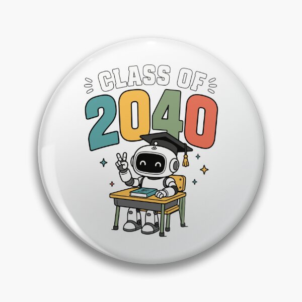 Item preview, Back to School Class of 2040 Robot Future Graduate Graduation designed and sold by ALCOSHIRTS OFFICIAL.