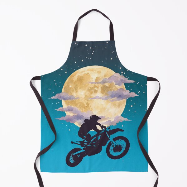 Item preview, Moonlight Motorcycle Rider – Night Adventure Art designed and sold by PetruArtDesigns.