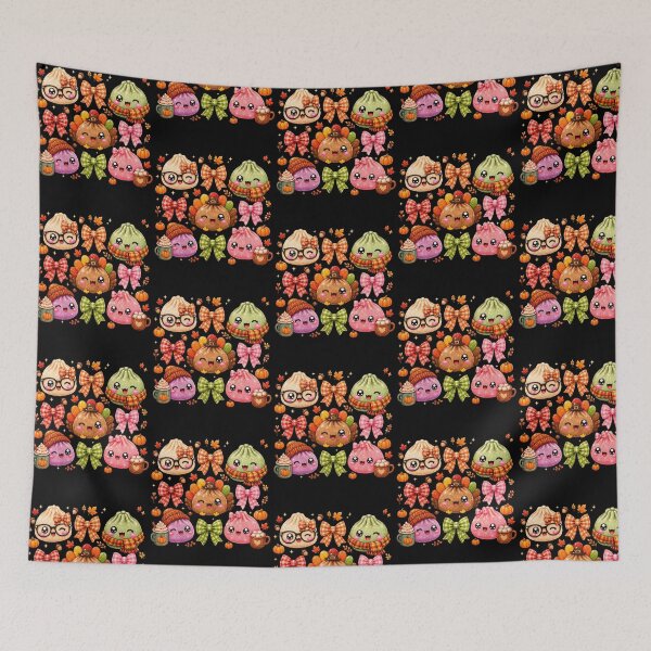 Item preview, Cute Thanksgiving Dumplings Cartoon Design designed and sold by nojany.
