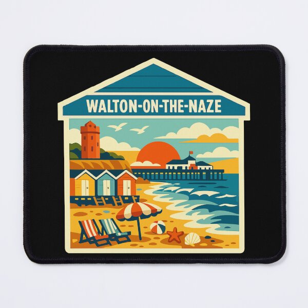 Item preview, Walton-on-the-Naze Travel Souvenir Sticker designed and sold by rogue-design.