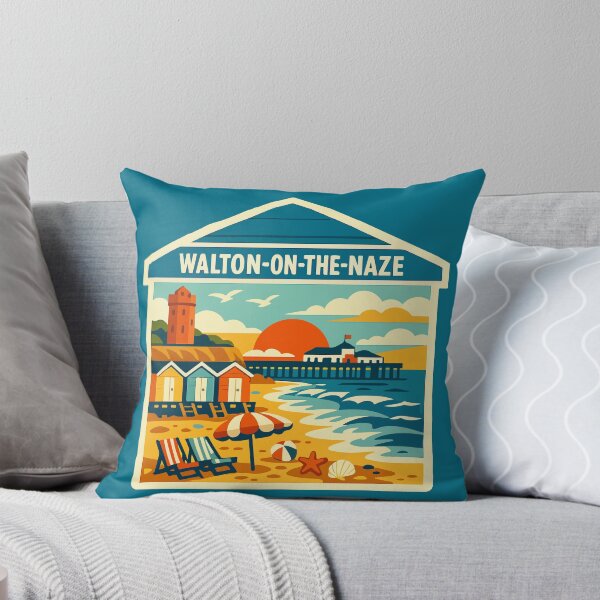 Item preview, Walton-on-the-Naze Travel Souvenir Sticker designed and sold by rogue-design.