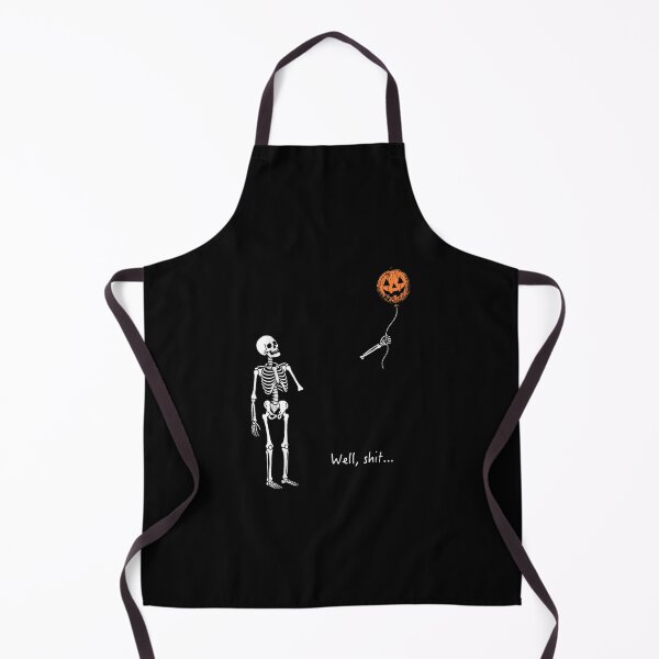 Item preview, Funny Skeleton Lost Pumpkin Balloon Retro Halloween designed and sold by houdalego.