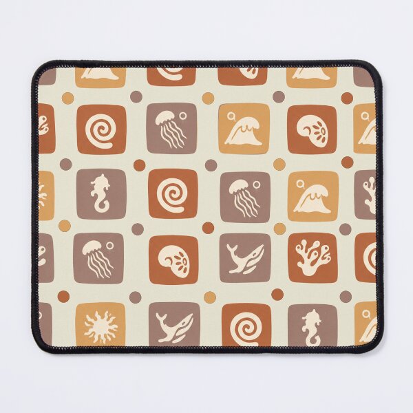 Item preview, Boho Ocean Sea Life Pattern designed and sold by DreamyLayer.