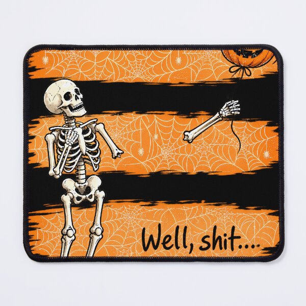 Item preview, Funny Skeleton Lost Balloon Well Shit Halloween Gothic Sarcastic designed and sold by SavannahCampbel.