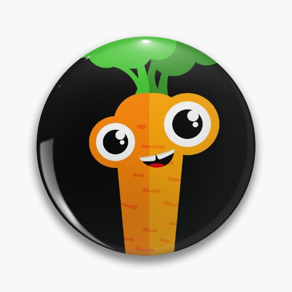 Item preview, Cute Kawaii Carrot Character designed and sold by chaaval.