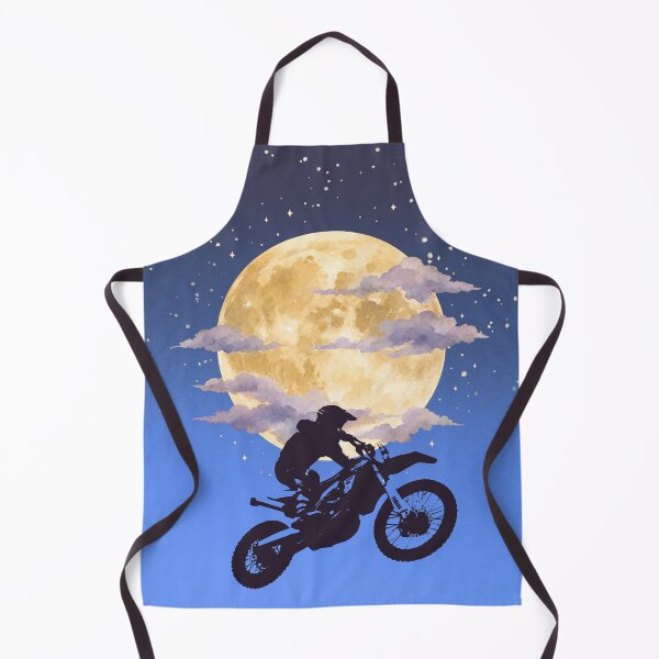 Item preview, Moonlight Motorcycle Rider – Night Adventure Art designed and sold by PetruArtDesigns.