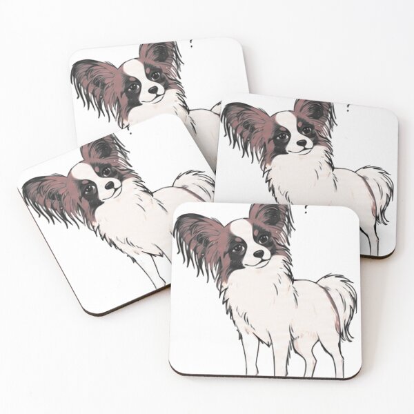Item preview, Irritated Papillon Irina designed and sold by Bock Auf Art.