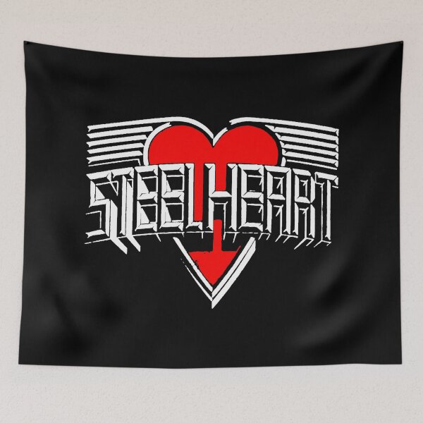 Item preview, Red Typography Love Hair Metal Band  designed and sold by CarloTaylor.