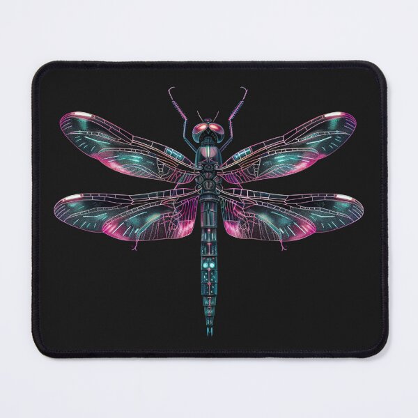 Item preview, dragonfly speed of glass wings designed and sold by RetroWaveArtCo.