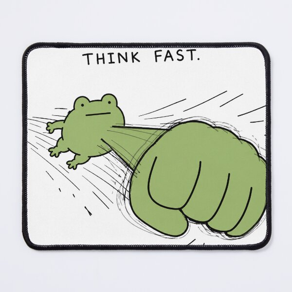 Item preview, Think Fast Frog Punch designed and sold by MonkiFlipp.