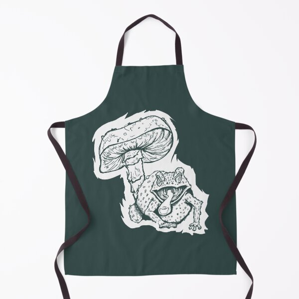 Item preview, Psychedelic Frog & Mushroom – Surreal Forest Art designed and sold by Half Mess.