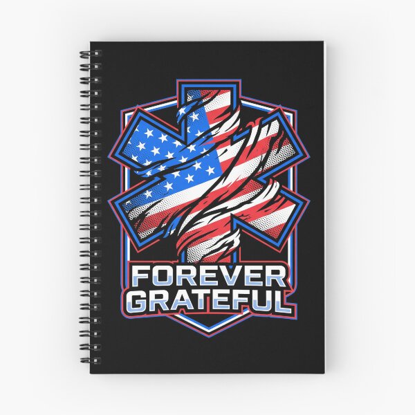 Item preview, Forever Grateful EMS Star Of Life American Flag Patriot Day designed and sold by TeNovaStudio ⭐⭐⭐⭐⭐.
