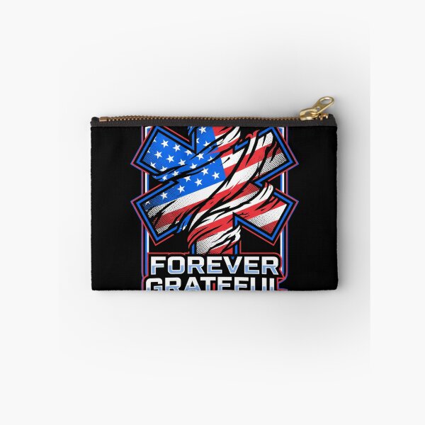 Item preview, Forever Grateful EMS Star Of Life American Flag Patriot Day designed and sold by TeNovaStudio ⭐⭐⭐⭐⭐.