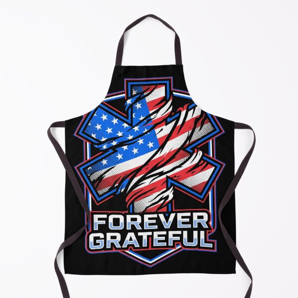 Item preview, Forever Grateful EMS Star Of Life American Flag Patriot Day designed and sold by TeNovaStudio ⭐⭐⭐⭐⭐.