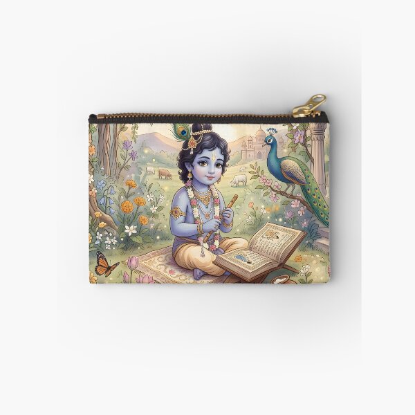 Item preview, Bal Krishna Storybook Illustration designed and sold by hutofdesigns.