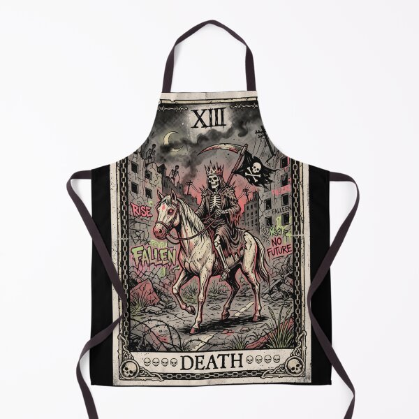 Item preview, XIII Death Tarot Card Dark Grunge Punk Gothic Art designed and sold by Ada’s Mystic Atelier .
