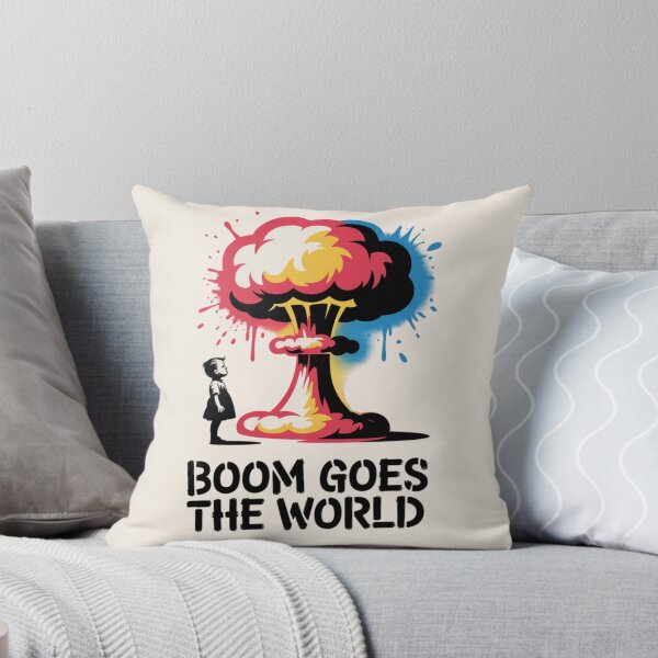 Item preview, BANKSY ATOMIC BOMB - BOOM GOES THE WORLD designed and sold by 123ks.