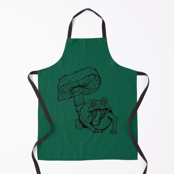 Item preview, Psychedelic Frog & Mushroom – Surreal Forest Art designed and sold by Half Mess.