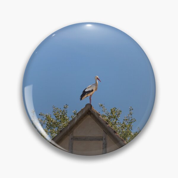 Item preview, Stork on a roof designed and sold by OE993.