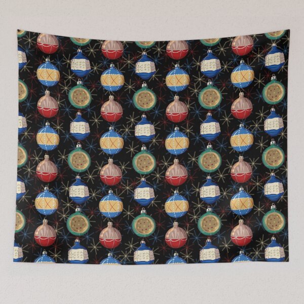 Item preview, Christmas baubles 1950’s retro style designed and sold by OhNoNotAgain42.