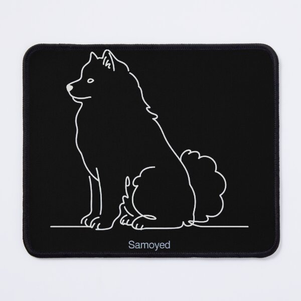 Item preview, Minimalist Samoyed One Line Art designed and sold by crul1982.