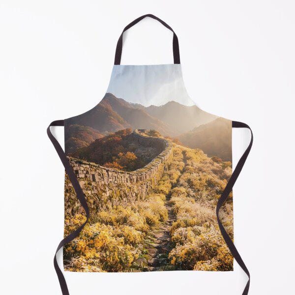 Item preview, Golden Sangguk in Late Autumn: The Ancient Fortress Walls of Namhansanseong designed and sold by SOOstudio73.