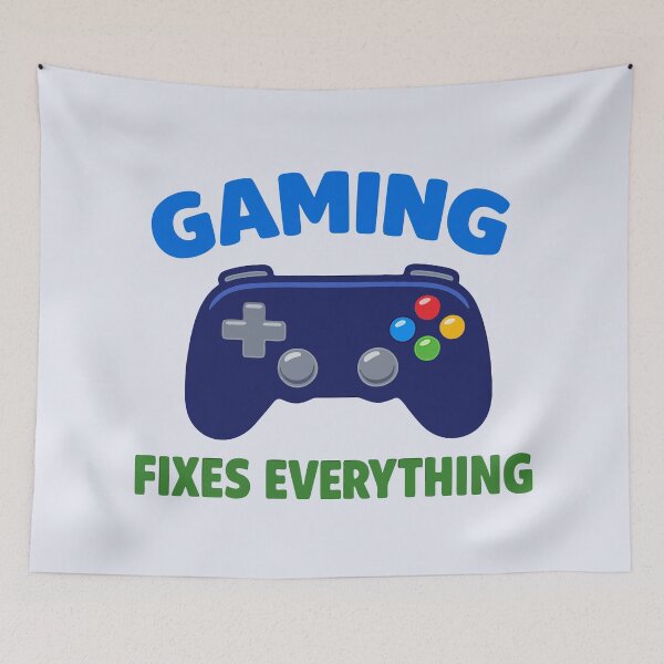 Item preview, Gaming Fixes Everything designed and sold by fadilow.